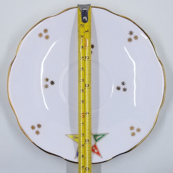 [TAYLOR & KENT / ROSINA] Order of the Eastern Star Cup and Saucer - Picture 11 of 12
